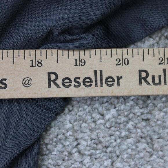 Nike Pro Sweatshirt Mens Small Gray Hyperwarm 1/4 Zip Mock Neck L/S Pullover - Picture 14 of 16